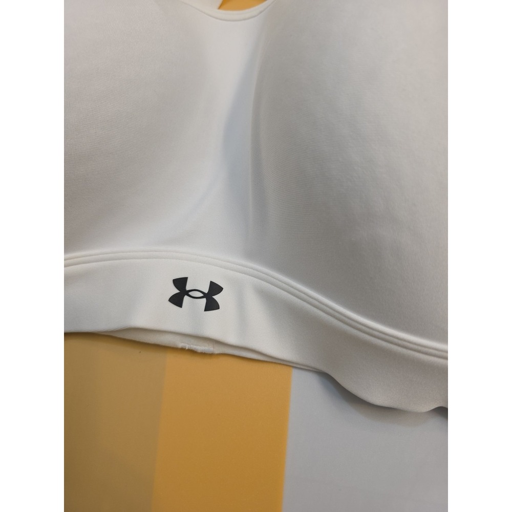 Under Armour Women UA‎ Continuum Mid Support Sports Bra White 1X NWT - Picture 7 of 16